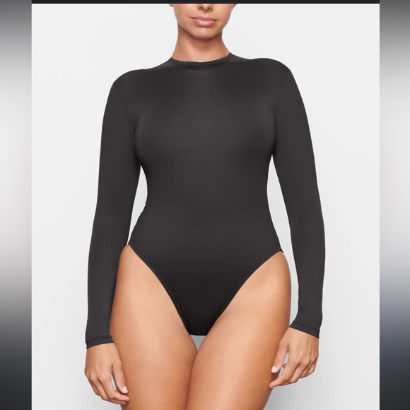 Skims swim longsleeve full coverage onyx - Picture 4 of 4
